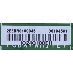 MAIN PARA TV LG / NUMERO DE PARTE EBR36104501 / EAX67893906(1.0) / 2EEBR0100046 / IO24Q100EH / MODELO 43SM5KE-B	